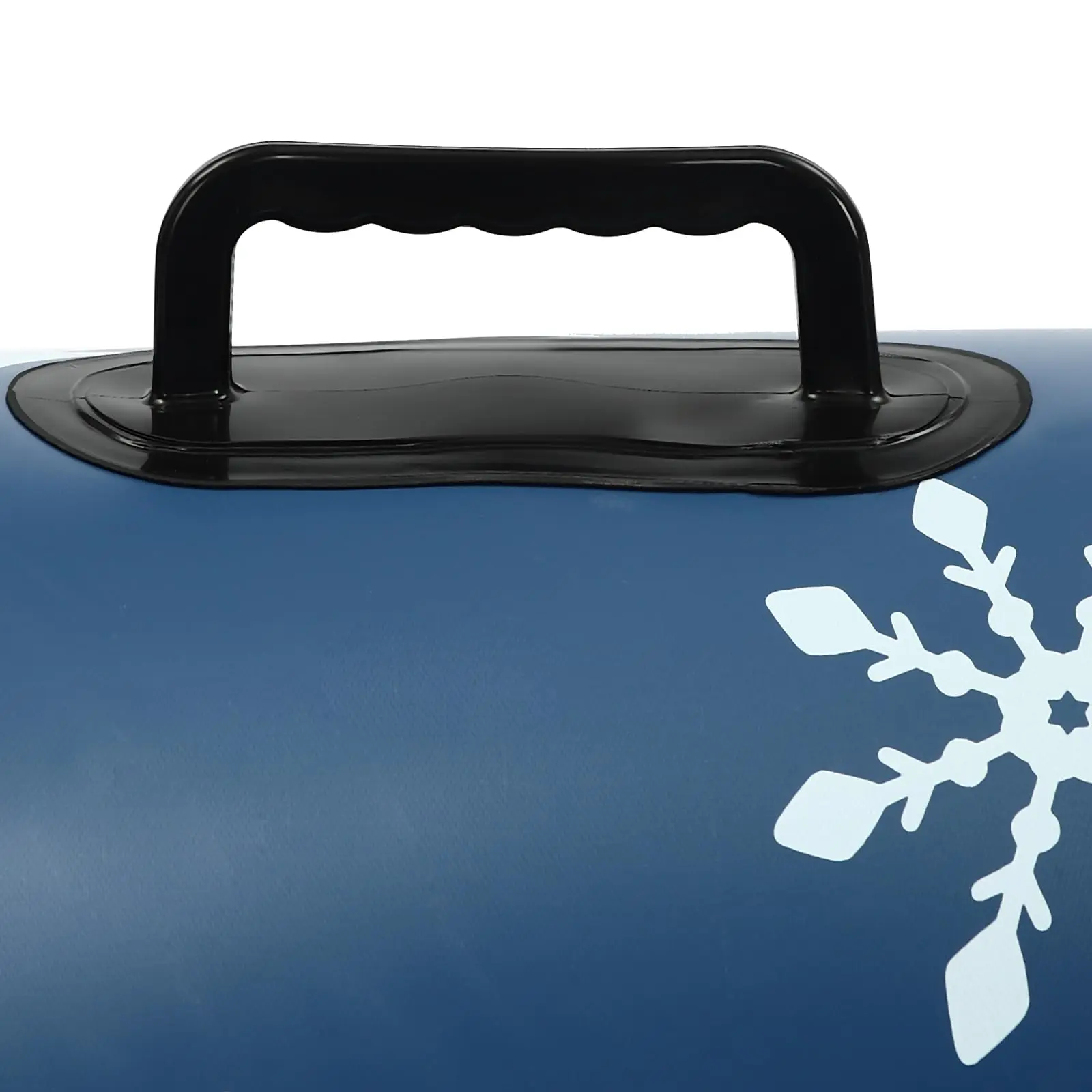 3Pcs Snow Tubes for Sledding Heavy Duty, Portable Snow Sleds for Kids and Adult, 40 Inches Pvc Ski Circle, Inflatable Snow Sled