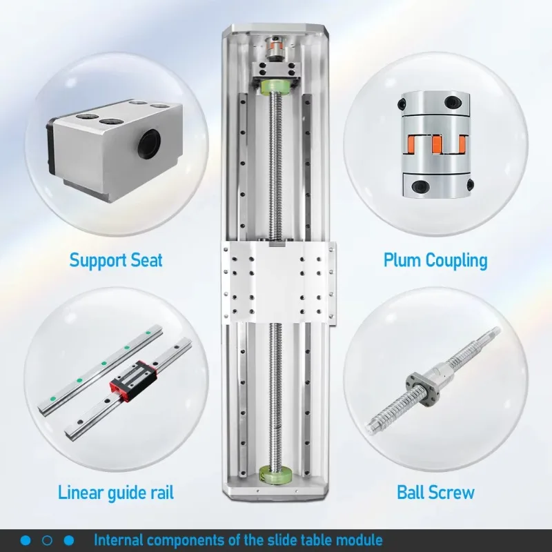 C7 c5 2010 الرصاص المسمار HGR15 متوافق مع 60/80 محركات مؤازرة 170 كامل 150-2000 مللي متر طاولة الشريحة الآلية ل CNC