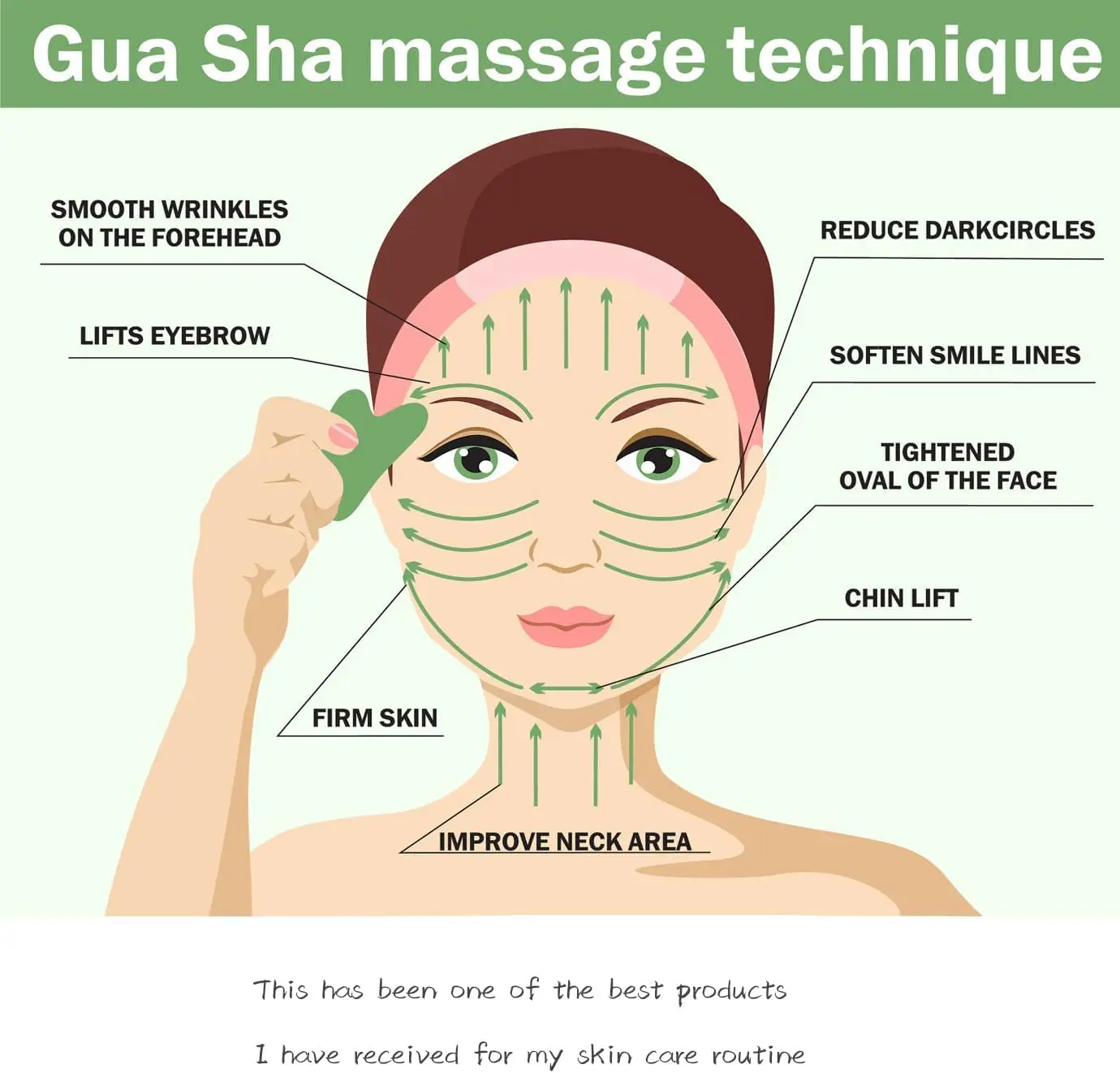 새로운 천연 옥 돌 Gua Sha 마사지 보드 로즈 쿼츠 Guasha 플레이트 옥 페이스 마사지 스크레이퍼 도구 얼굴 목 뒤로 바디
