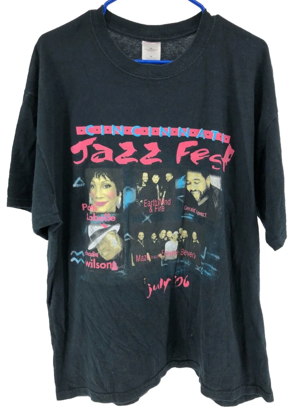 

Vintage 2006 Jazz Fest Patti Labelle T-Shirt Men's Size XL Black