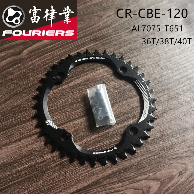 NEW Fouriers CR-CBE-120 Bike Sprocket 120mm BCD Circle Round for For PCD 120mm 36T/38T/40T for XO XX X9 10/11speed Bike Parts