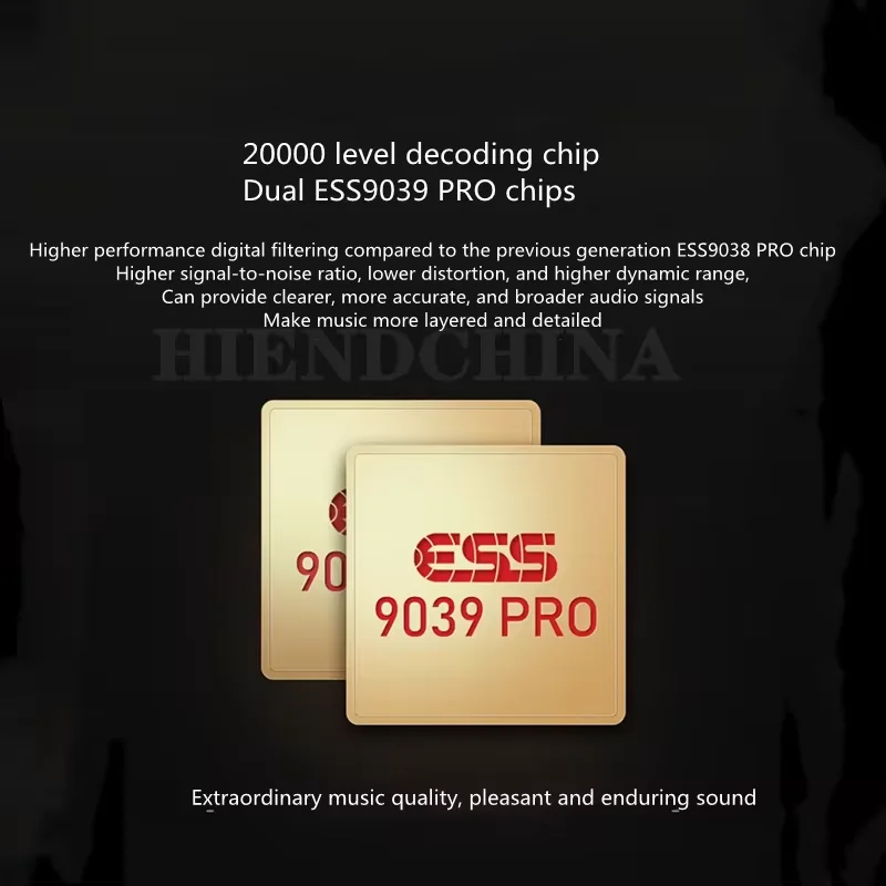 A8 Digital Audio DAC Decoder Dual ES9039 PRO Flagship Chip Bluetooth 5.1 Discrete Op Amp MQA Ear Amp Integrated Machine