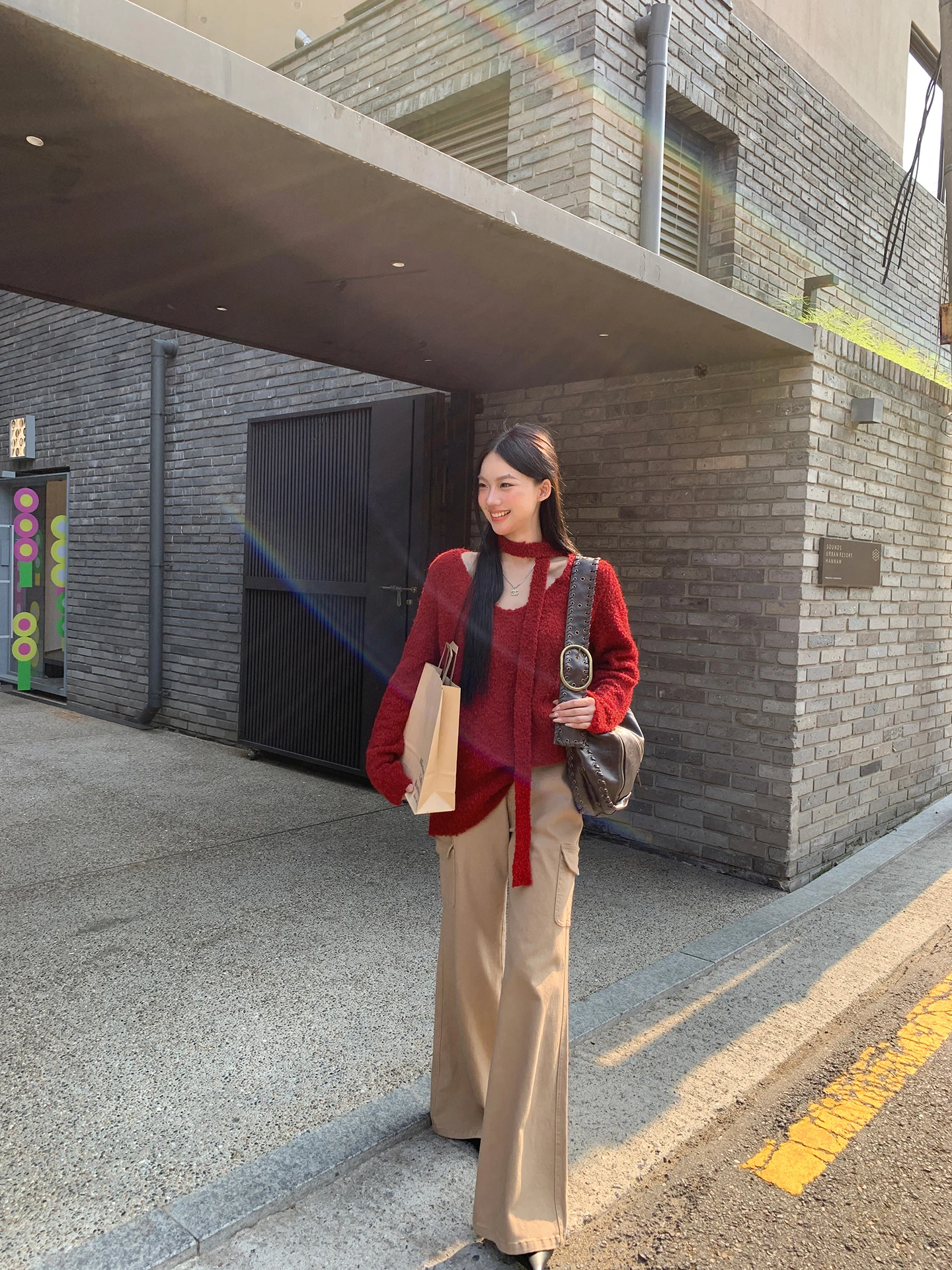 

Свободные широкие расклешенные джинсы, женские осенние новые корейские свободные брюки с низкой талией, прямые брюки, женская мода