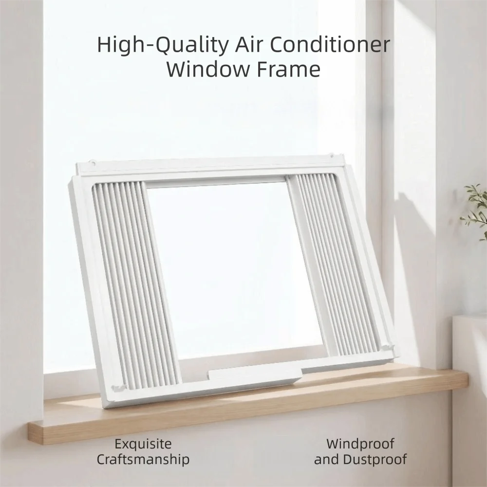 ABS Material Window Air Conditioner Side Panel Expandable Panel Dustproof Function Air Conditioner Baffle Heat Insulation