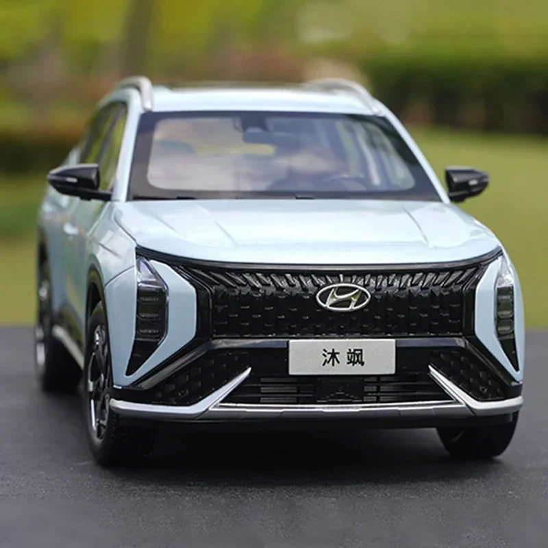 مقياس 1:18 دييكاست سبيكة هيونداي MUFASA IX35 ترقية SUV لعب السيارات نموذج كلاسيكي الكبار تحصيل هدية تذكارية عرض ثابت