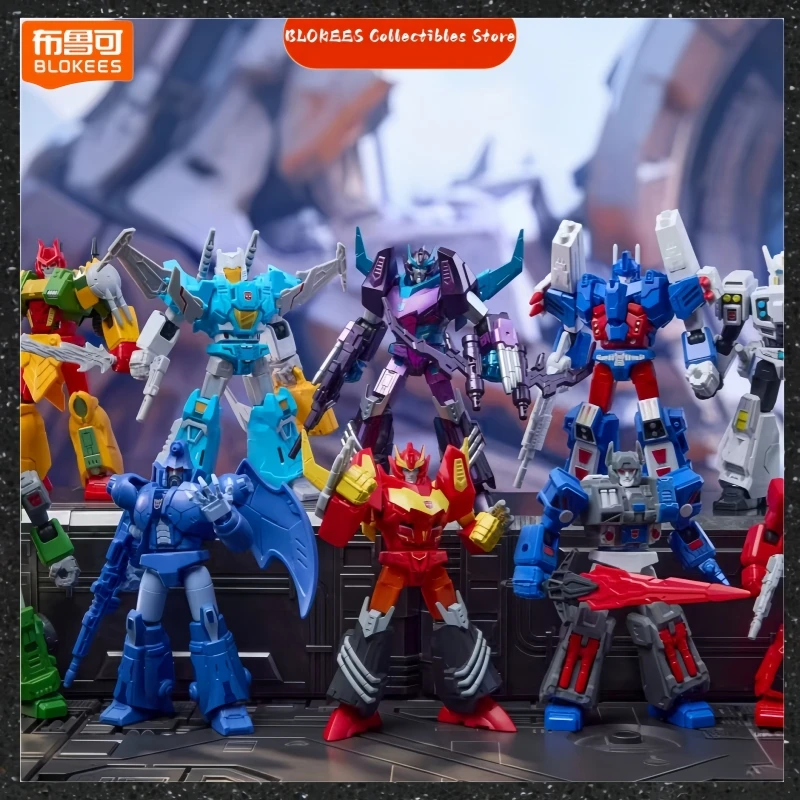 BLOKEES Transformers Édition Star Épisode 11 Figurine d'action Jouet d'assemblage Anime Modèle mobile Collection Décoration Cadeau de festival