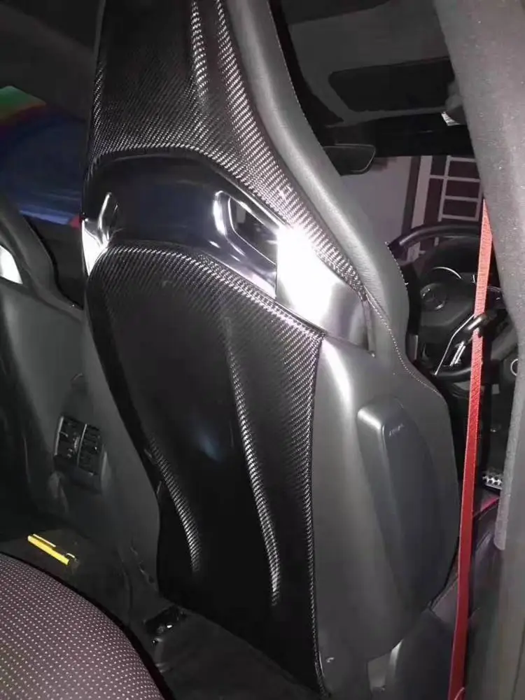 

W205 C63 / C205 Carbon Fiber Seat Covers – Elevate Interior Style & Protect Seats