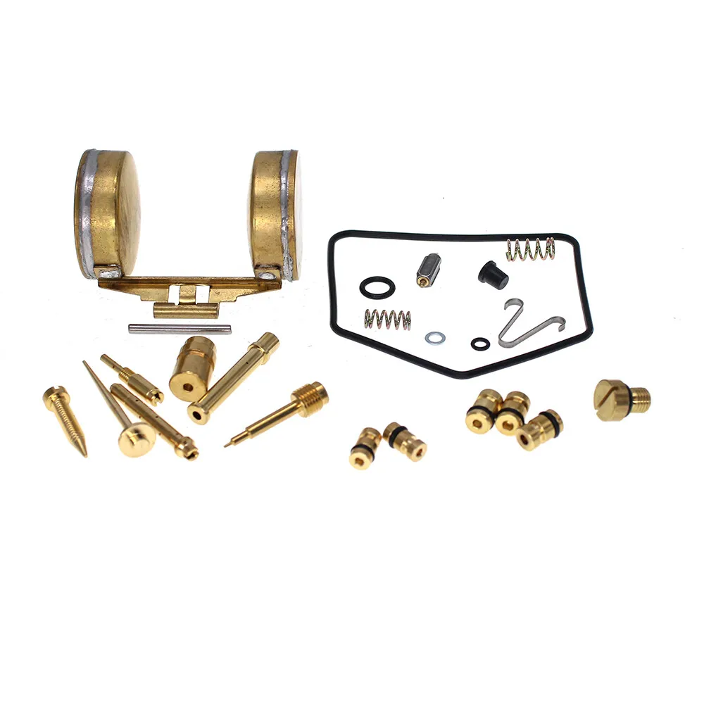 For Honda CB350 CL350 Twin Scrambler 1970-1973 Deluxe Carburetor Repair Kit Rebuild Set Gasket Needle Valve Jets