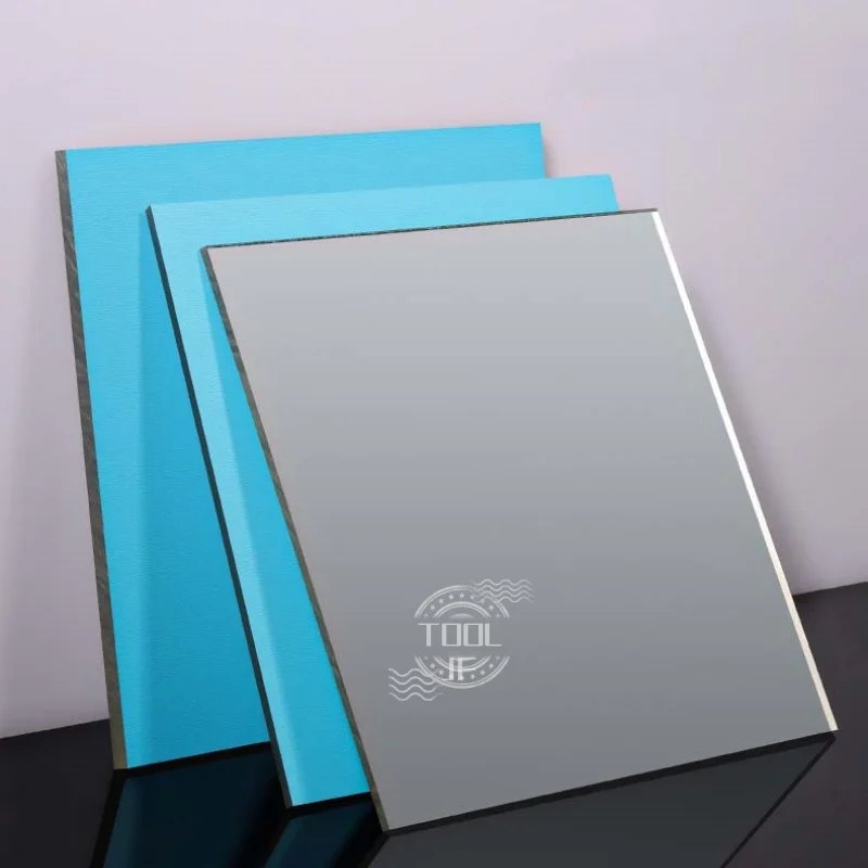 Reflective mirror Silver Acrylic Mirror Sheet For Wedding Coaster Display Props Home Hotel Wall DIYDecor Board Thicknee2/3/5mm