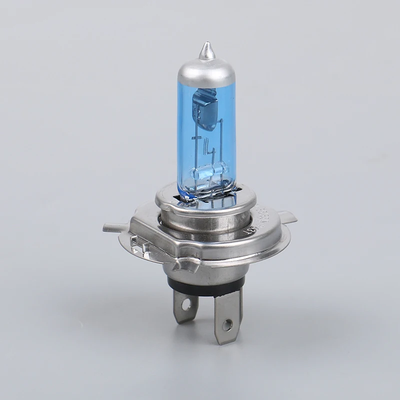 2PCS High Quality Scooter Moped Motorcycle Headlight Bulb H4 P43T 12V 35/35W White Light