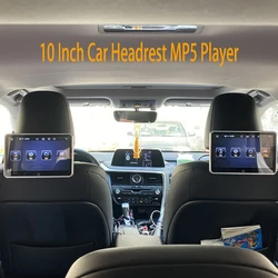10.1 Inch Ultra-thin Car Headrest Monitor MP5 Player Mirror Link Android FM HD 1080P Video Screen With USB/SD Multimedia Player