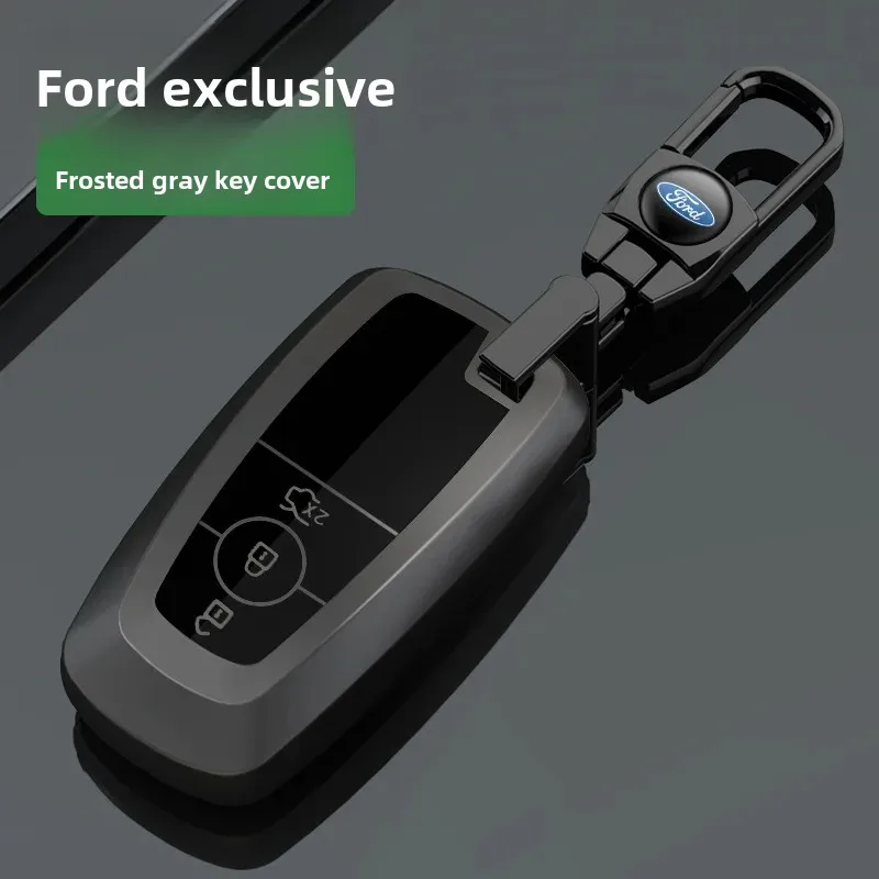 Ford Car Key Case Compatible With Mach-E Monte Carlo and Lincoln Explorer Durable Hot Melt Polyamide Material Key Cover