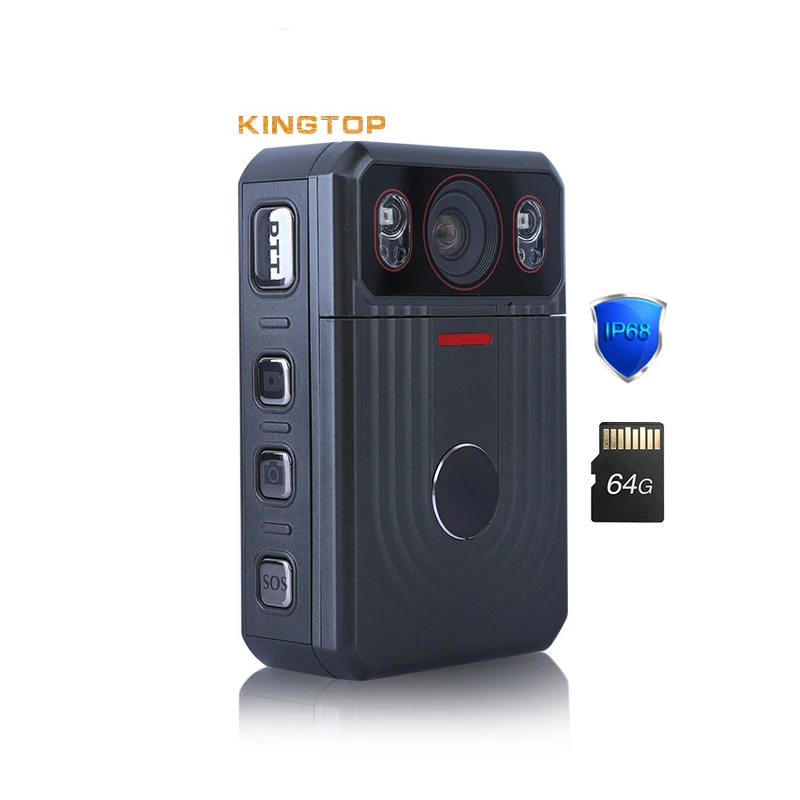 Law Enforcement's Choice - KT-Z2 4G Body Camera with F/2.2 Aperture Wide Lens