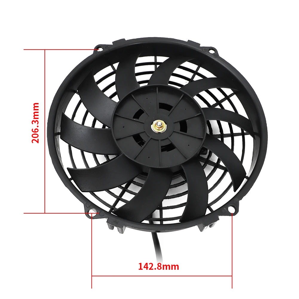 RADIATOR COOLING FAN For POLARIS SPORTSMAN 500 2000-2005 OEM 2410123 Cooling & mounting kit 12V 80W