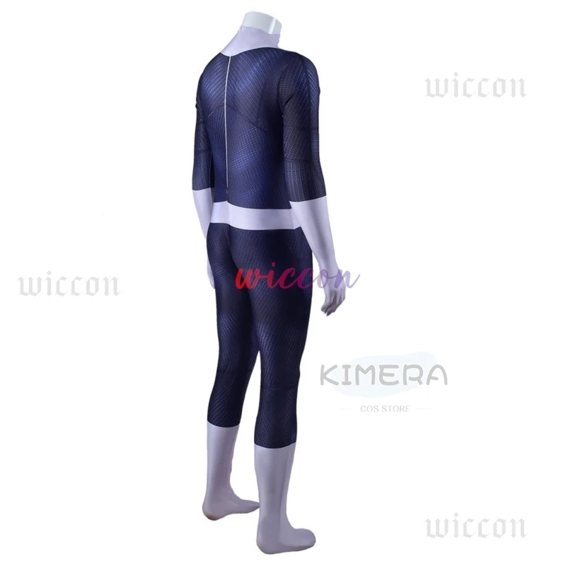 Erwachsene Kinder Jungen Danny Phantom Cosplay Kostüm Danny Fenton Zentai Anzug Anime Superheld Halloween Body Overall Männer Frauen