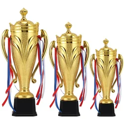 Metal Model Trophy Awards Competition Soccer Craft Souvenirs Cupaward Golden Statues School Rewarding Supply Small Prize Cup