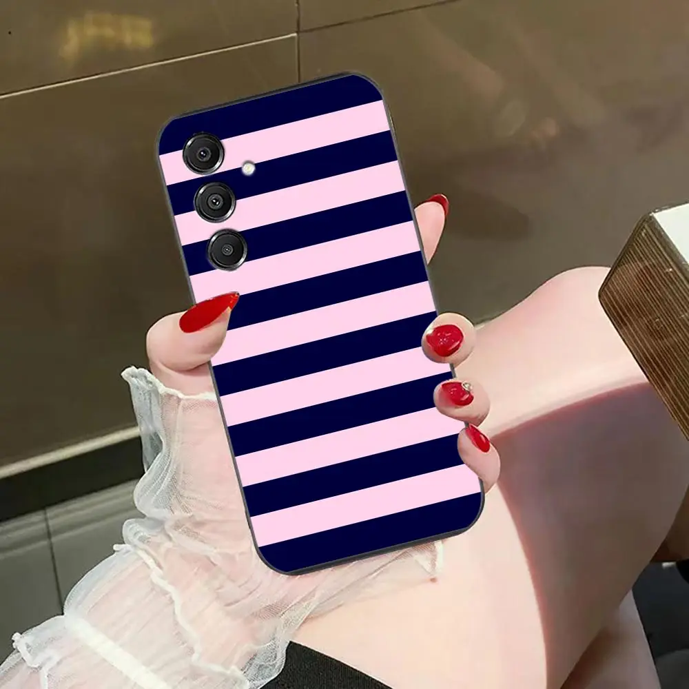Phone Case For Samsung A14 A15 A16 A17 A22 A23 A26 A32 A36 A37 A51 A53 A54 A55 A56 A57 A72 A73 A71 Cover Coloful Fragola Stripes