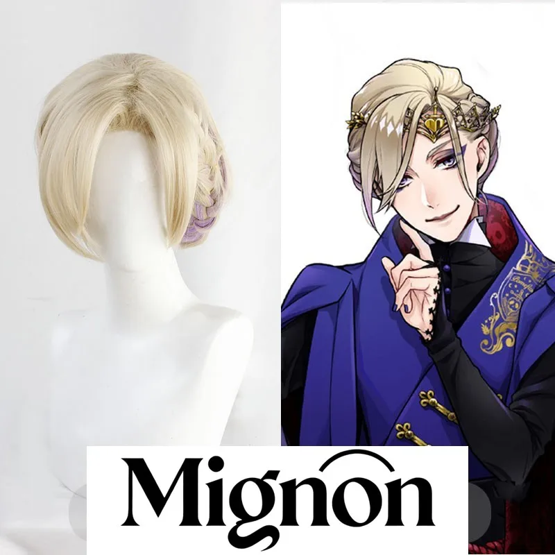 

Парик для косплея Twisted Wonderland The Little Mermaid Vil Schoenheit Updo Style