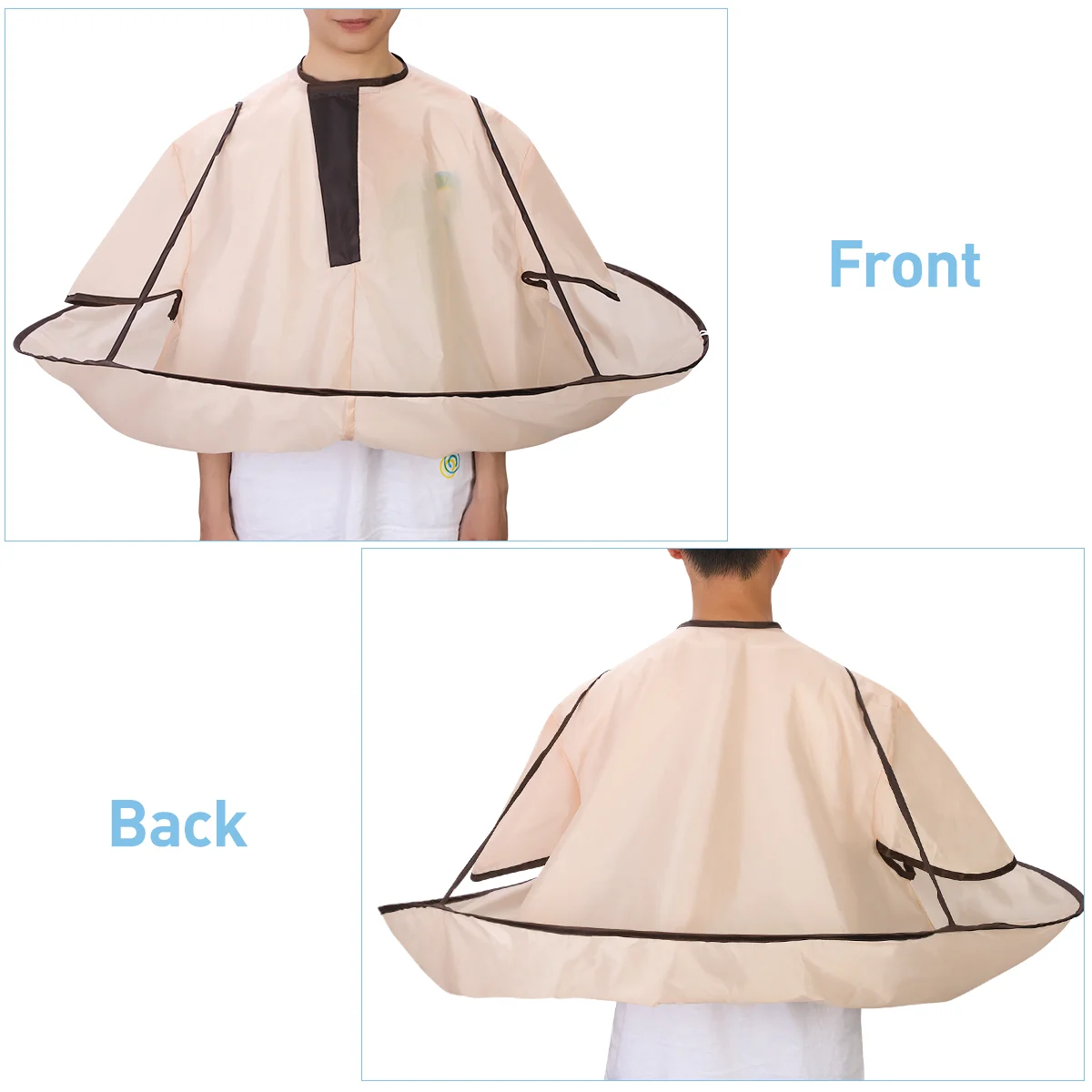 

Facial Hair Trimming Catcher Barber Apron Salon Tool Hairdressing Cape Men's Shaving Cloth Aprons for