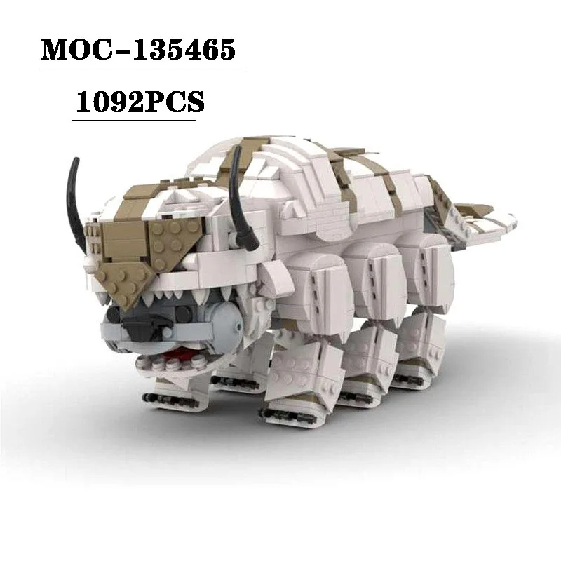 

New MOC-135465 Compatible with Movie Series Splicing Puzzle Block Toys 1092PCS Children's Birthday and Christmas Toy Gifts