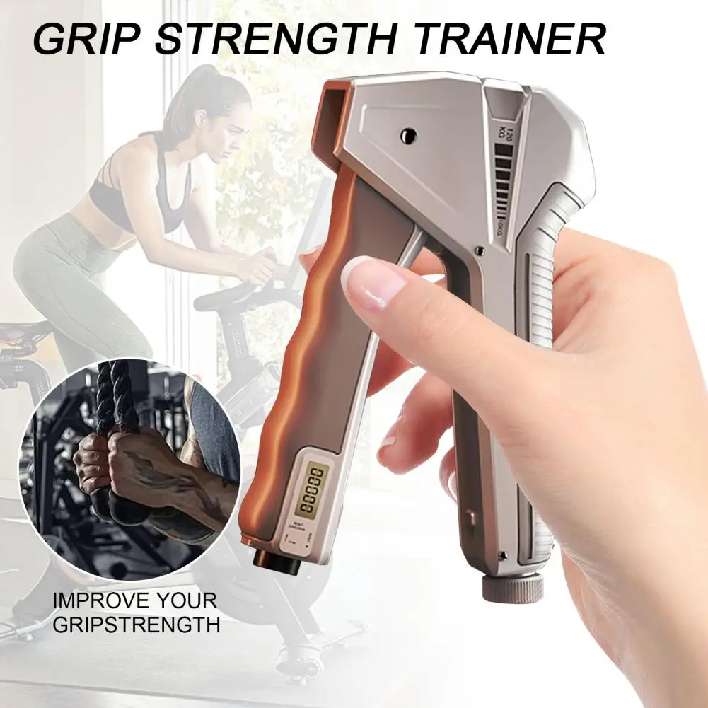 Hand Strength Training Tool Adjustable Grip Strength Trainer with Counter for Men Women Forearm Exerciser Power for Developing