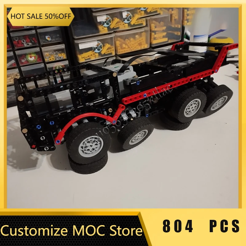 804 PCS 2025 MOC Tatra Kolos Creative Off Road Trucks Model Building Blocks Children Diy Educational Assembly Toys Birthday Gift