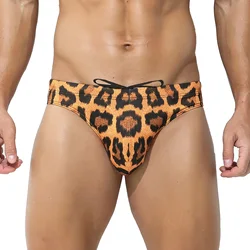 Men's Swimsuit Swim Briefs Panties Sexy Swimwear Bikini Totem Elastic Low Rise Underpants Beach Pool Party Sunbathing Underwear
