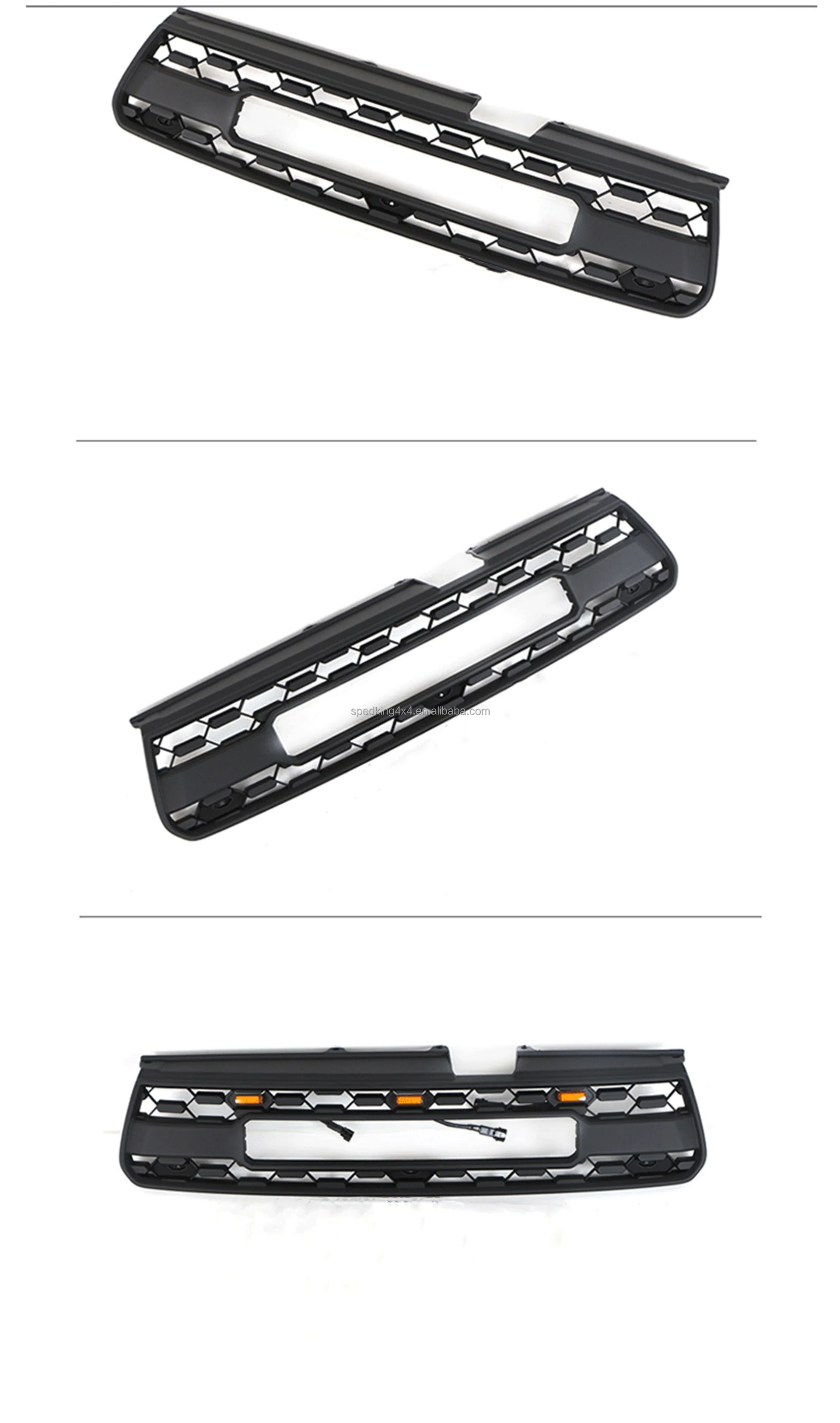 Spedking ABS Front Bumper Grille for Toyota RAV4 2001-2003 Car Grill