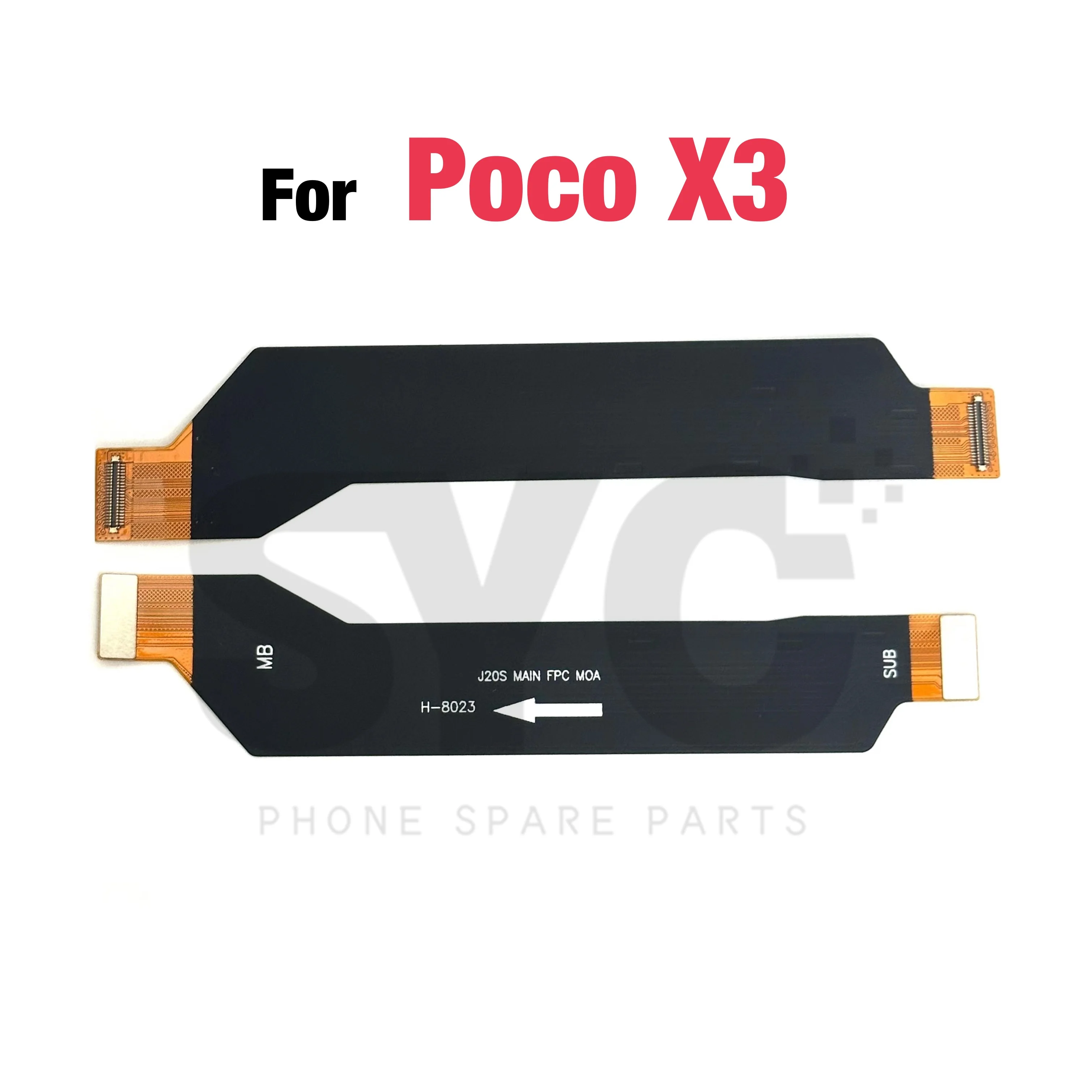 For Xiaomi POCO X3 Pro Main Board Mainboard Motherboard Connect Usb Charge Flex Cable