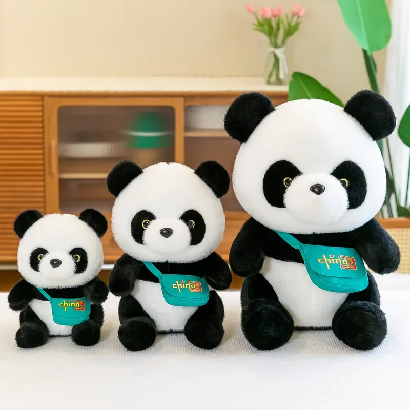 Creatieve Stijl Cartoon Draagtas Chinese Panda Zacht Gevulde Pluche Pop Speelgoed Grote Verjaardag Cadeautjes Voor Vrienden Of Kinderen