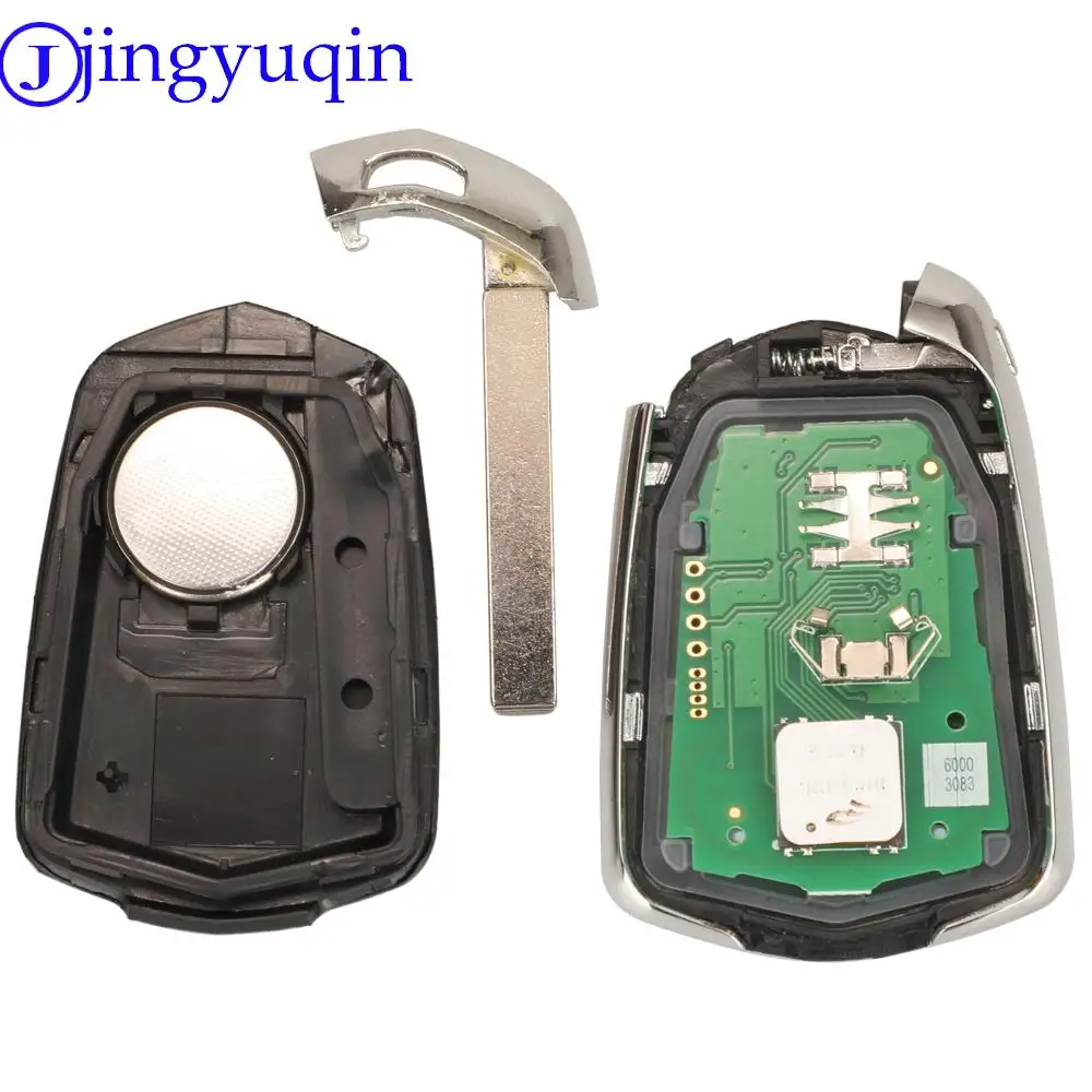 jingyuqin Remote Car Key 315Mhz 433Mhz ID46 Chip For Cadillac ESCALADE /ESCALADE ESV 2015-2019 XTS CTS CT6 ATS HYQ2EB HYQ2AB