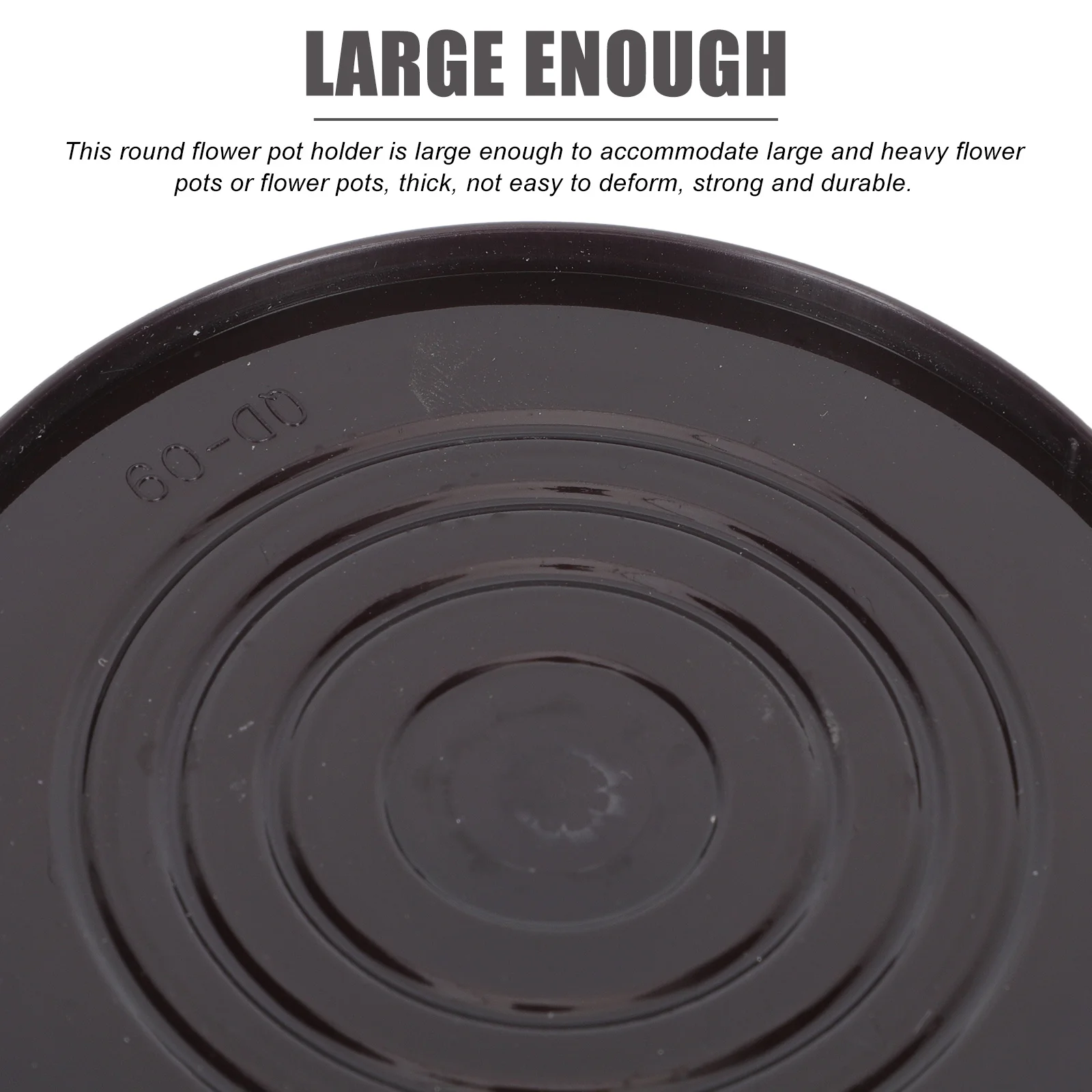 

5Pcs Plastic Flowerpot Display Pedestal Base Stand Decorative Holder for Succulent Pot Display Table Use