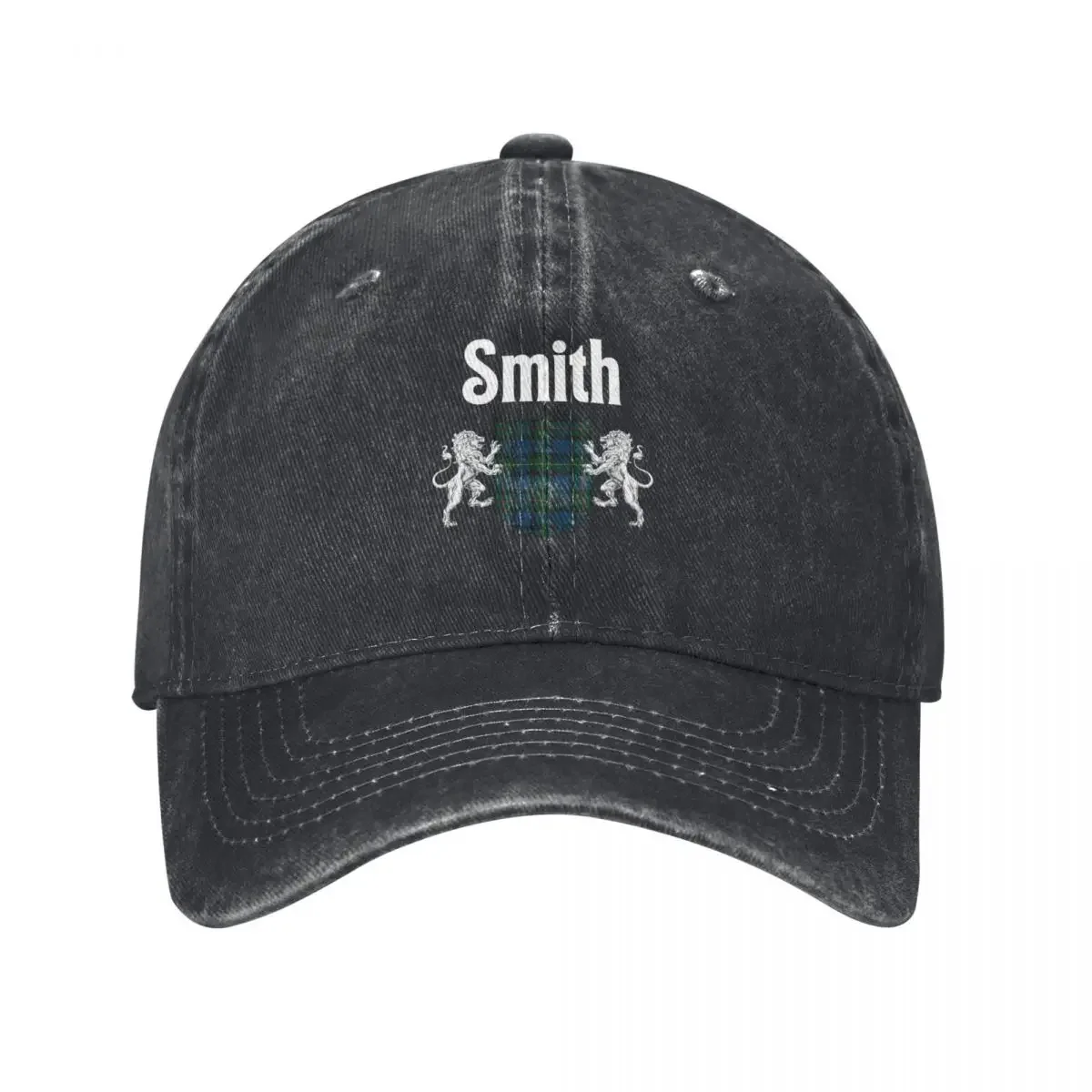 Smith Clan Scottish Name Coat Of Arms Tartan Baseball Cap fishing hat sun hat Ball Cap Sunscreen Hats For Men Women's