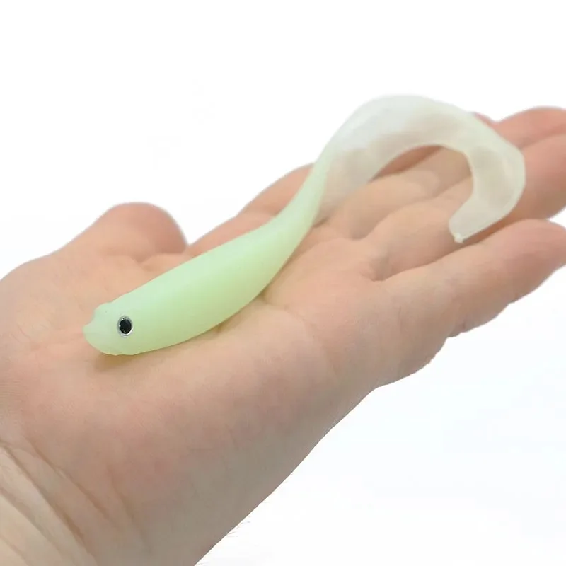 

1pc/3pcs T-Tail Shad Soft Bait Fishing Lure 120mm 7g Artificial Silicone Swimbait Wobblers for Bass Pike Fishing