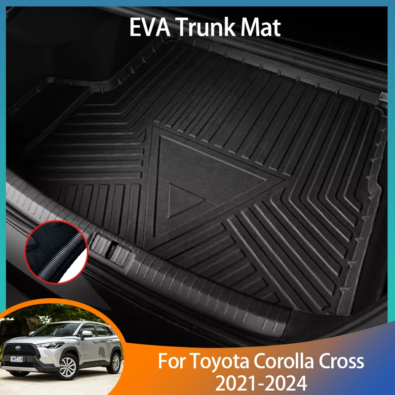 

For Toyota Corolla Cross Hybrid 2024 2023 2022 2021 XG10 Car Trunk Mat Waterproof Protective Storage Pad Accessorie EVA Material