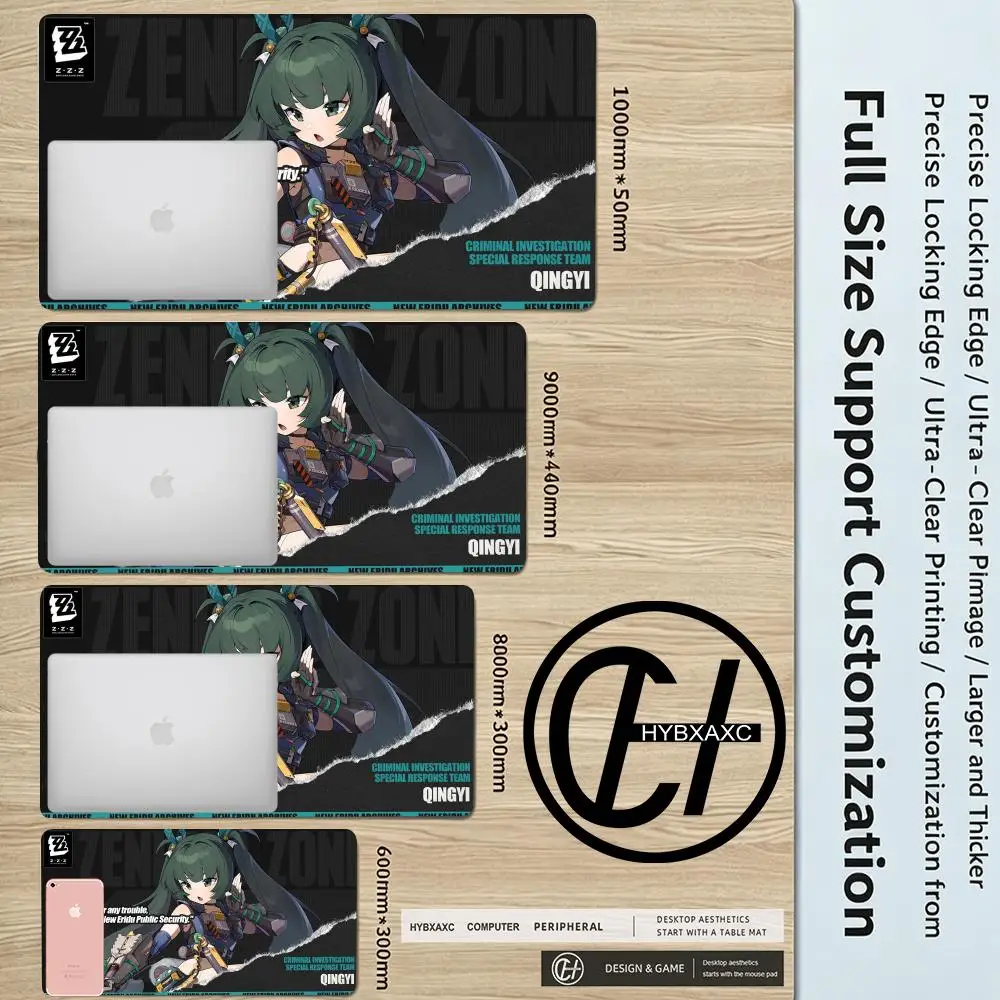 New Kawaii Anime Gaming Girl Mousepad Zenless Zone Zero Mouse Pad Computer MousePads XXL Large Zzz