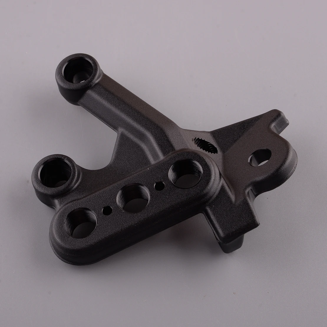 Motorcycle Left Foot Peg Bracket Billet Pedal Brace Accessories Black Fit For Sur-Ron Light Bee S X