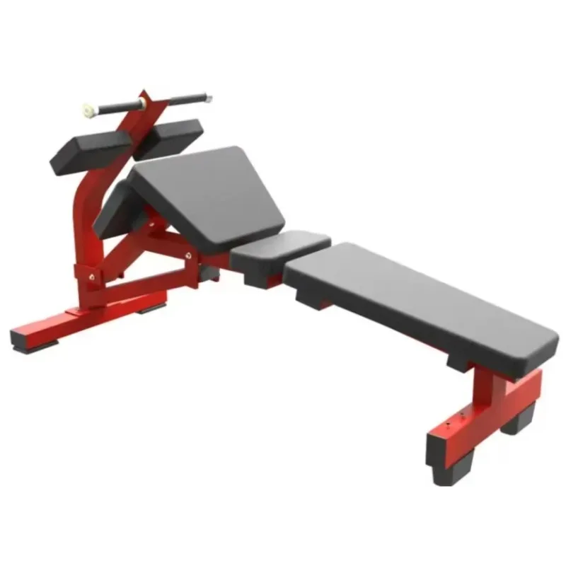 2025 معدات صالة الألعاب الرياضية للاستخدام التجاري للياقة البدنية، مقعد البطن القابل للتعديل - تدريب مريح في صالة الألعاب الرياضية