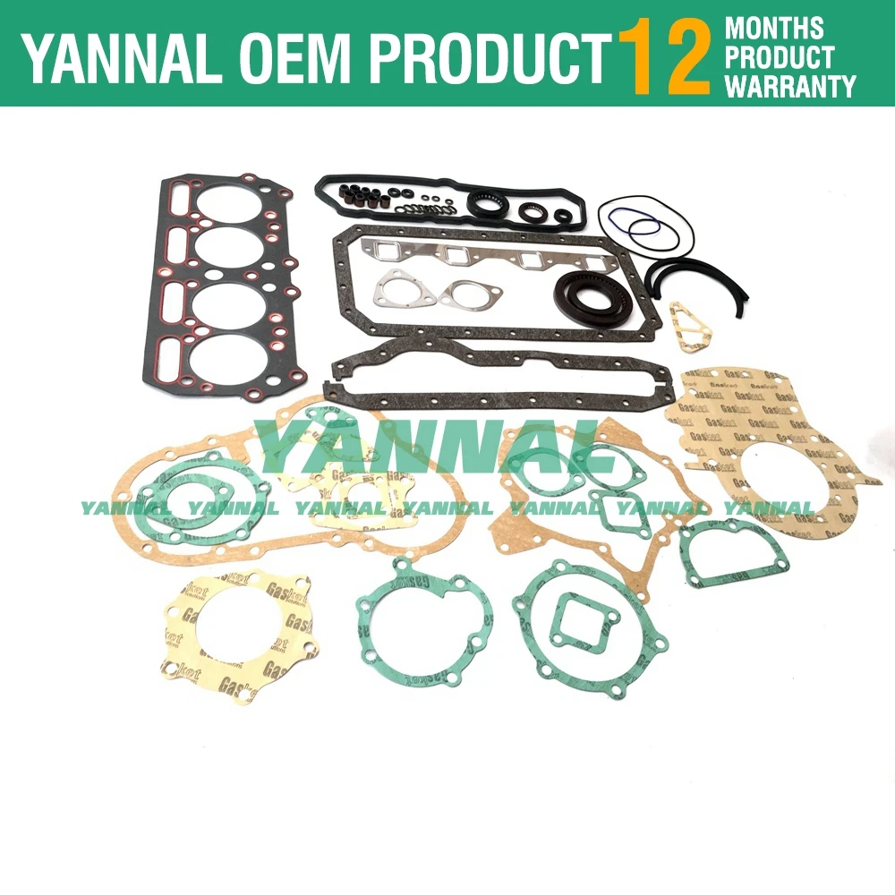 Juego de juntas de cabezal completo de revisión 4DQ5 para Mitsubishi FD10 FD14 FD15 FD18 FD20