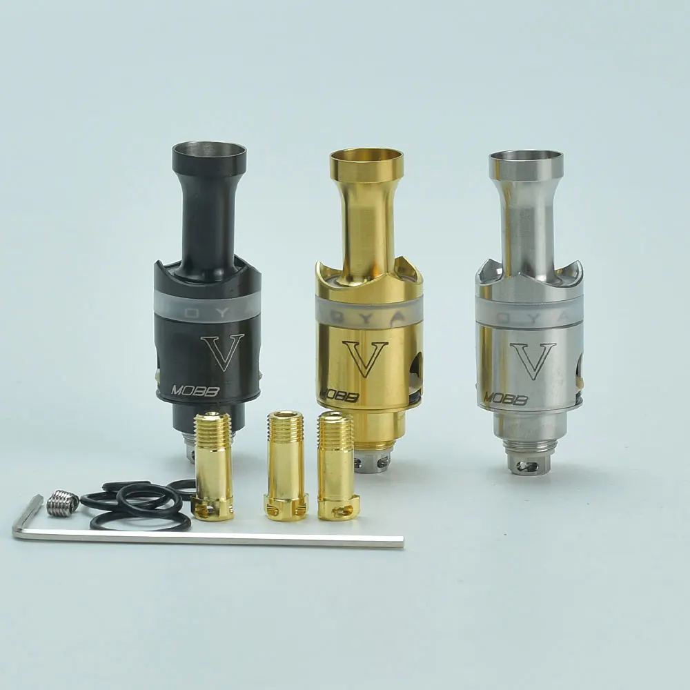 Monarchy Mobb V สไตล์สะพาน rba สำหรับ bille/bbbb/boro หมุดอากาศถัง1.0มม./1.5มม./2.0มม./3.5มม. VS raizen rba