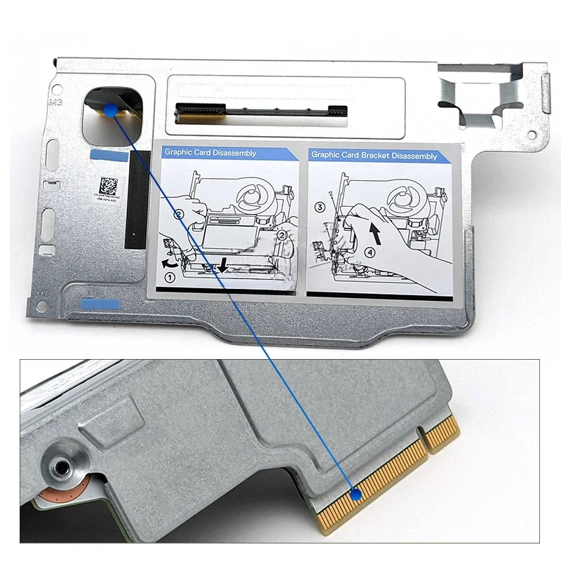 04KPM3 4KPM3 0HRTR8 HRTR8 nuevo para estación de trabajo T3260 Precision 3260 GPU Riser Card