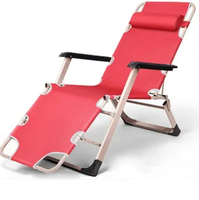 كرسي صالة قابل للطي ثنائي الاستخدام كرسي منزلي خارجي كسول شرفة شمس كرسي متعدد الوظائف #4