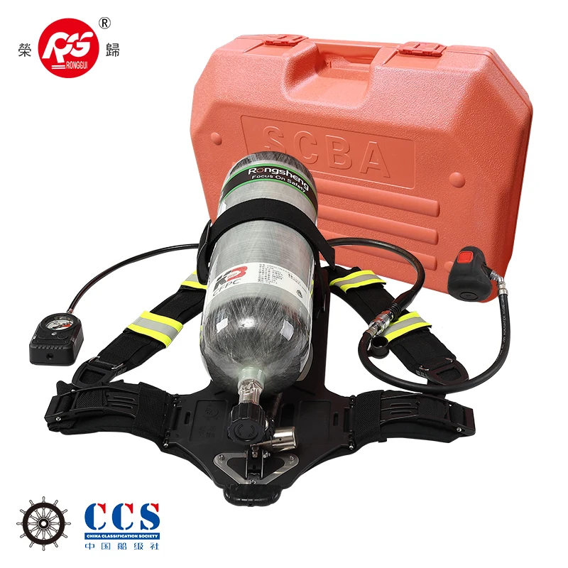 EN136 EN137 New Compressed air Fire fighting equipment Self-contained Breathing Apparatus