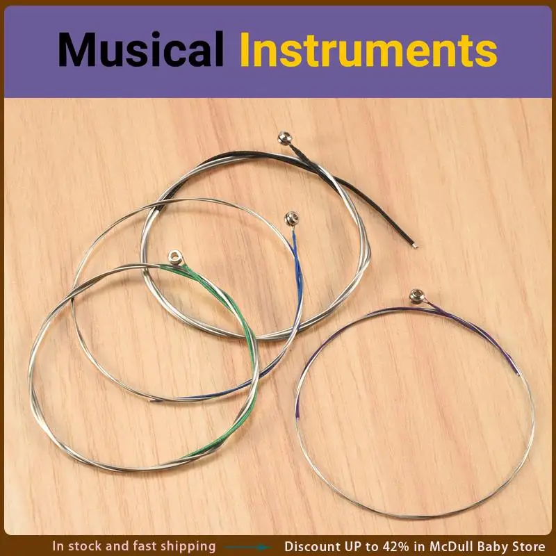 ABJA-V70 Viola Strings Nickel Chrome Wound ADGC Full Set Wire Ball End
