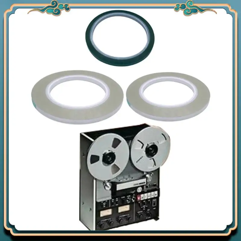 (Новинка)-НОВАЯ прозрачная лента-лидер 1/4 дюйма, 125 м x 2 шт., для катушечных лент