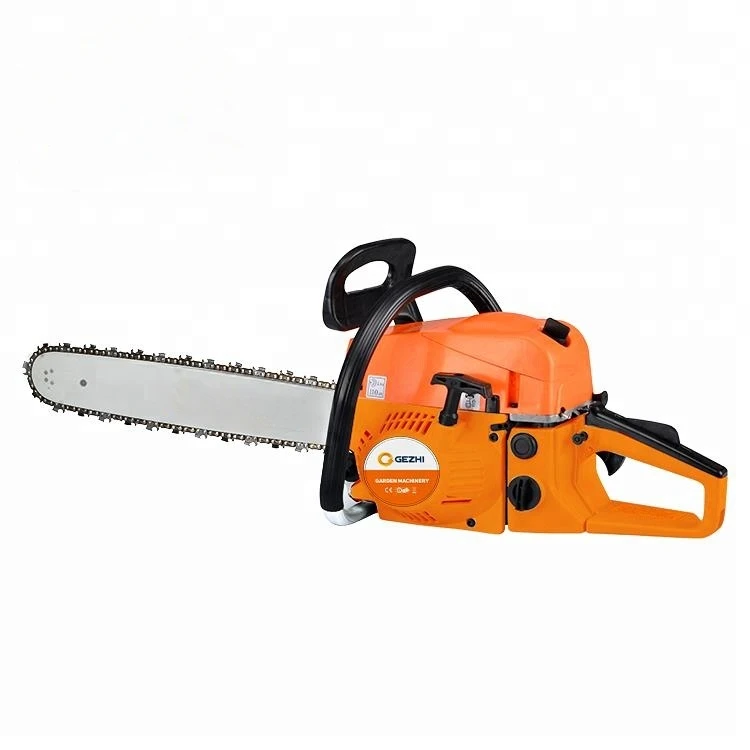 Portable gas chainsaws 52cc handheld chain saw bar 20