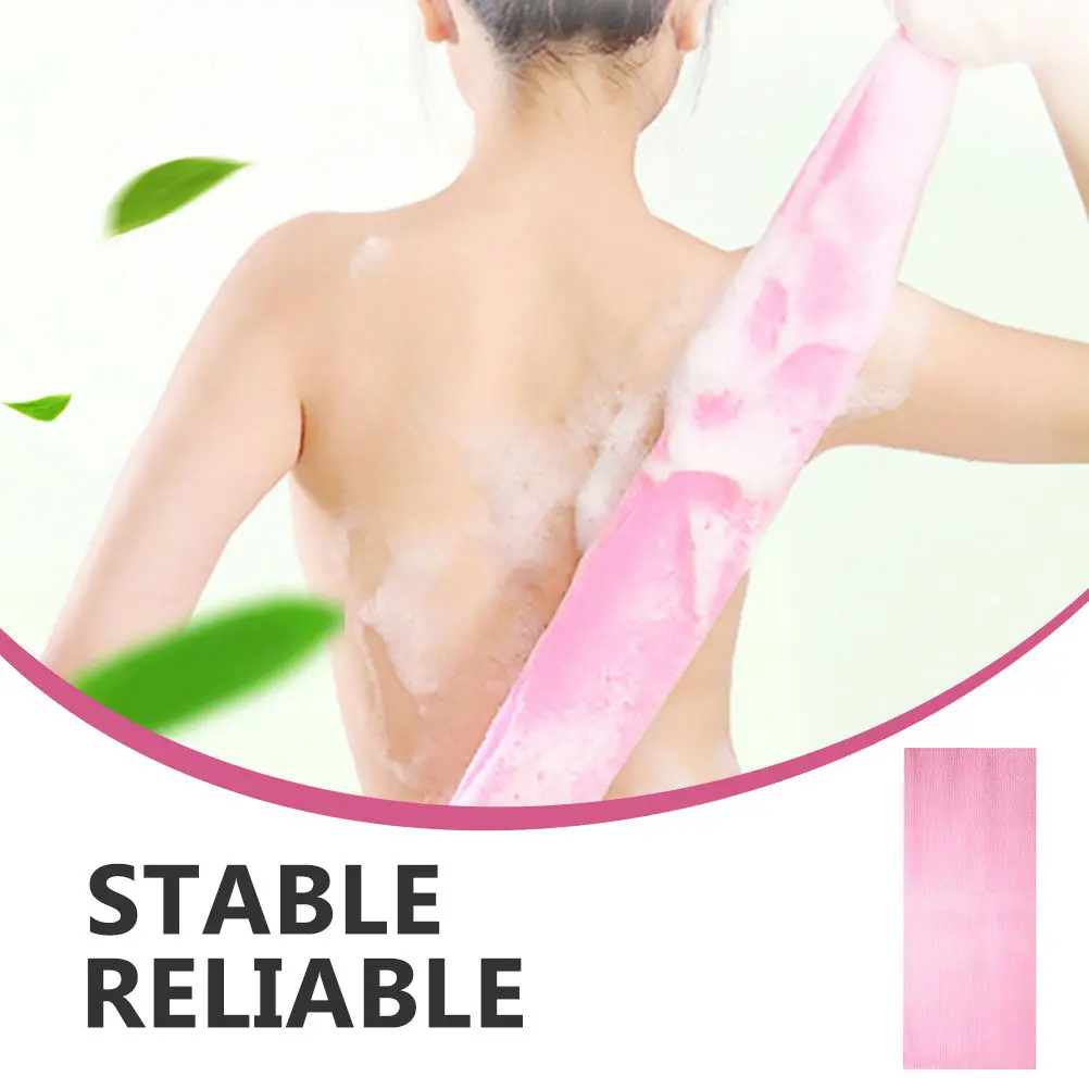 

Набор из 5 мочалок для спины с длинной ручкой для глубокого очищения, удаления жира и здоровой кожи