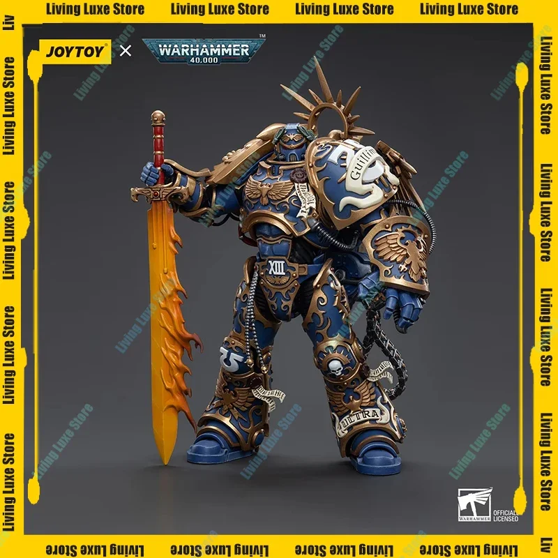 Nieuwe [IN VOORRAAD] JOYTOY Warhammer 40K 1/18 Actiefiguren Ultramarines Roboute Guilliman Collection Model Gift Speelgoed voor Kid Jongen