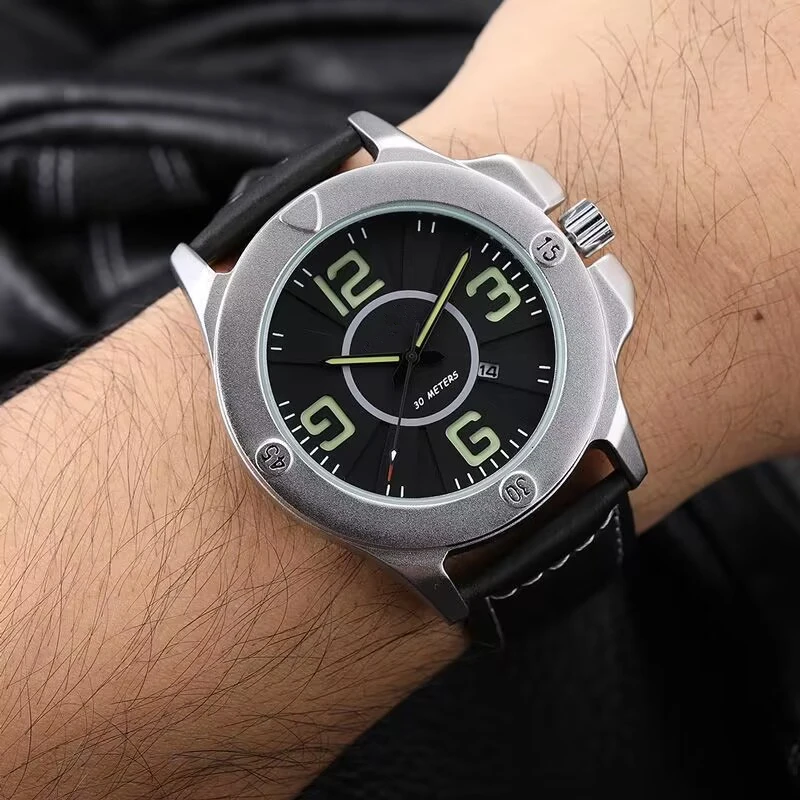 DUGARY Fashion quartz watch 45mm Waterproof luminous for men business sports Wristwatches  Japanese movement Relogio Masculino