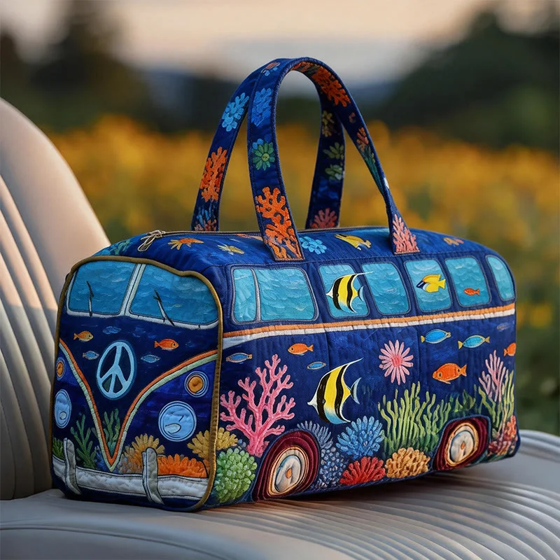 3D Printed Quilted Travel Bags fashion Gifts casual Tote Bag Hiking Camping Handbag Beach Sport Bags Personalized Training Bag